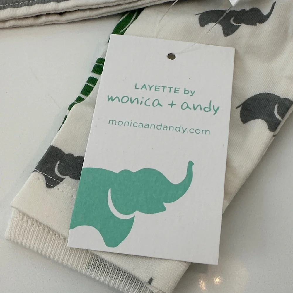 NEW Monica + Andy Organic Cotton Gift Bundle‎
